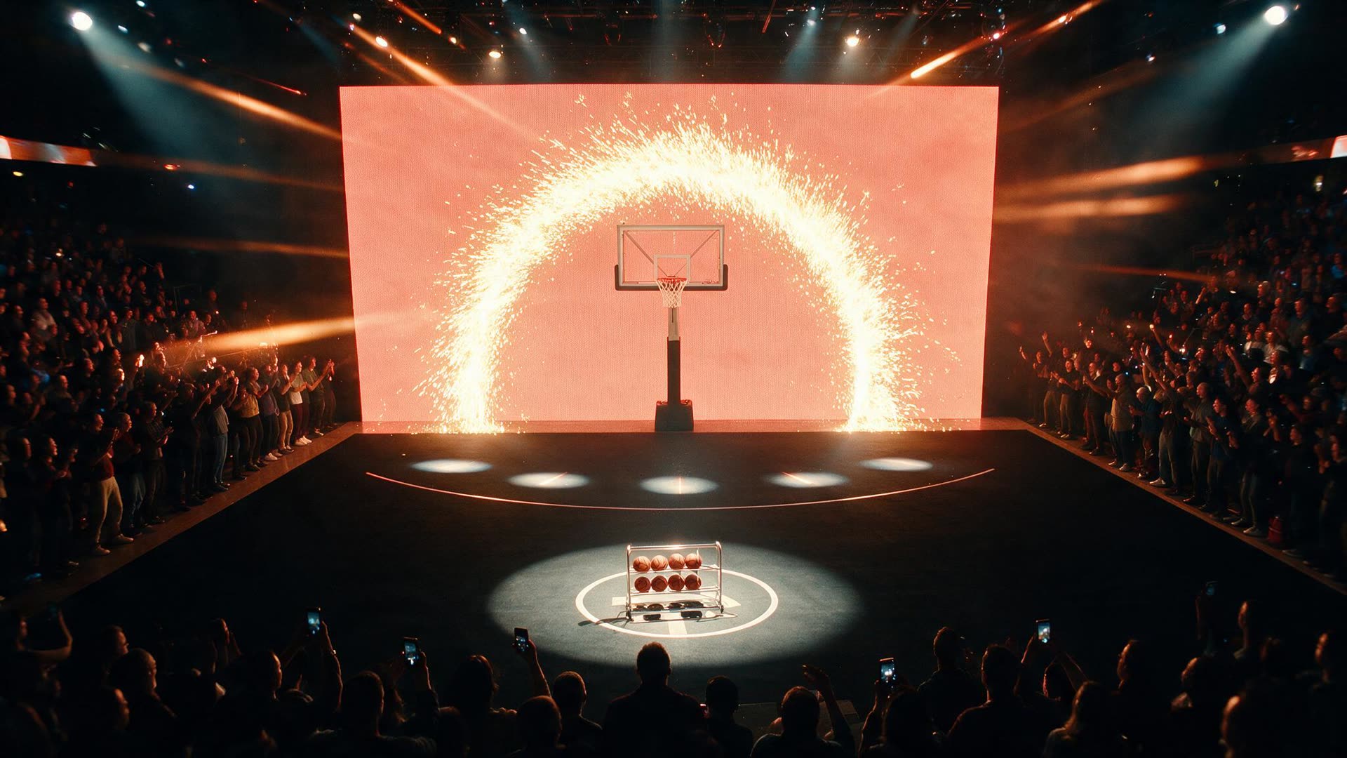 Chapter two: the Bank Shot arena from the stands